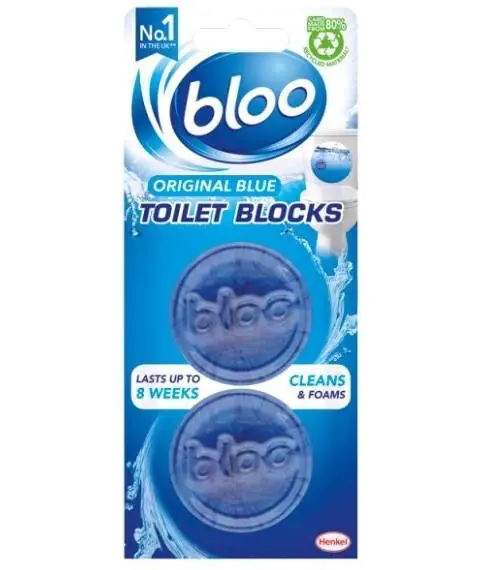Easy Colours Blue In-Cistern Toilet Blocks 2x38g (12)
