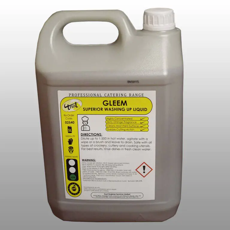 Gleem Superior Washing Up Liquid 2x5L (O)