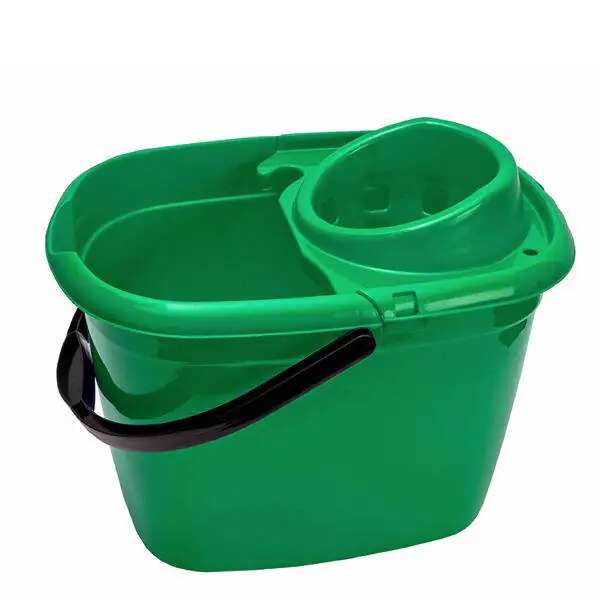 14 L Great British Bucket & Wringer GREEN Full Colour Each