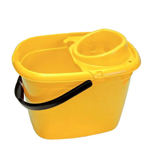 14 L Great British Bucket & Wringer YELLOW FullColour Each