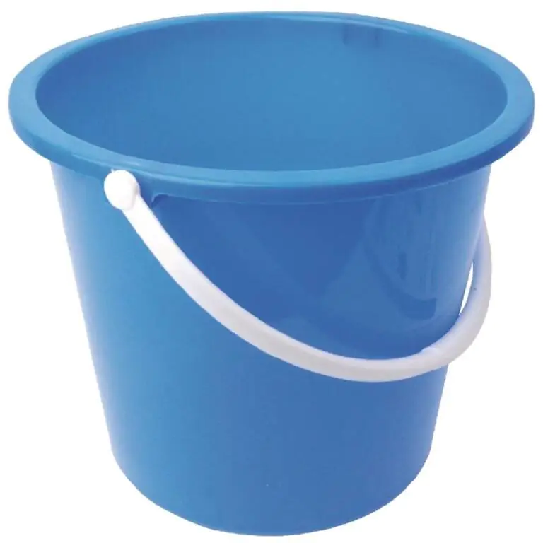 Blue Plastic Bucket - 10 Litre (SS) Each