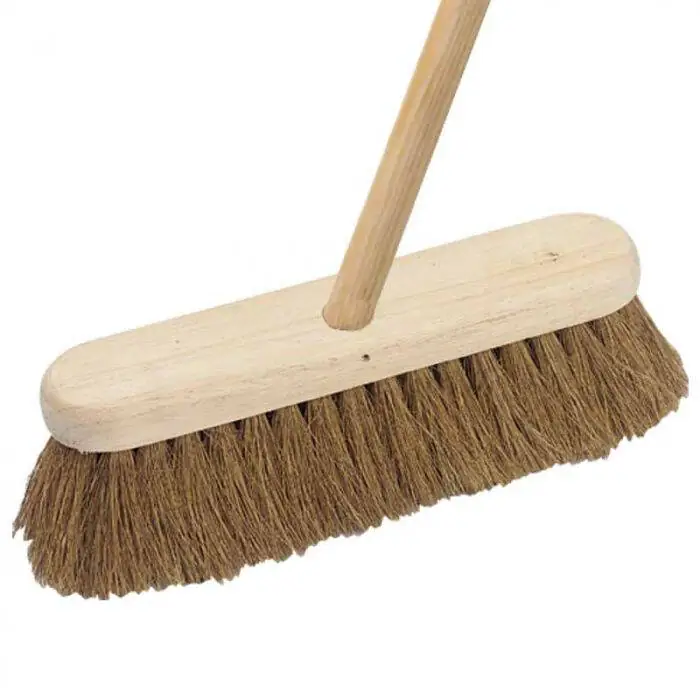 12" Std (SOFT) COCO Broom c/w Stale Each