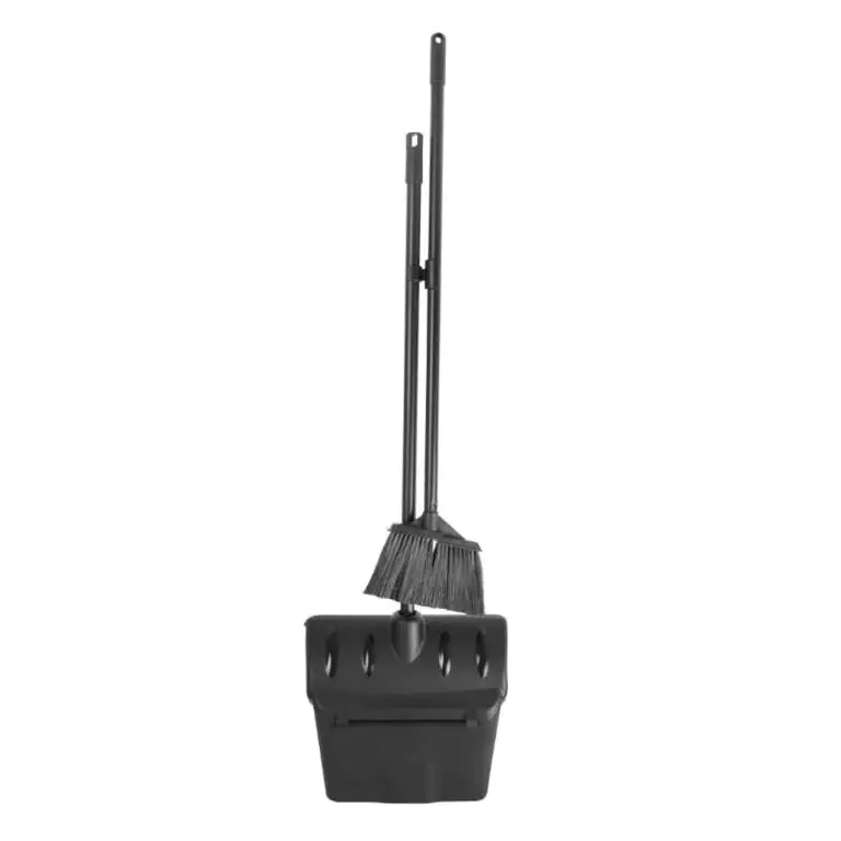 Lobby Dustpan & Broom(enclosed)-Polyprop (DS)