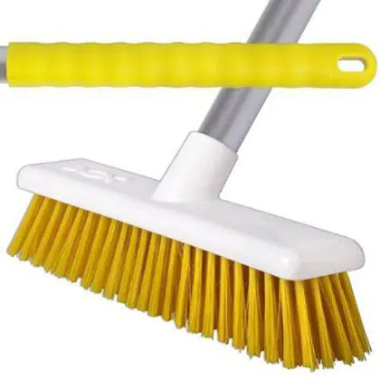 12" SOFT Hygiene Broom Complete - Yellow Each