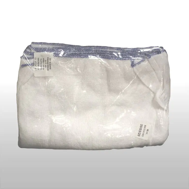 Dishcloth Sewn Plain Bag C20 10 (blue)