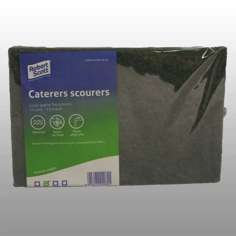 9"x6" Utility Green Scouring pad 10