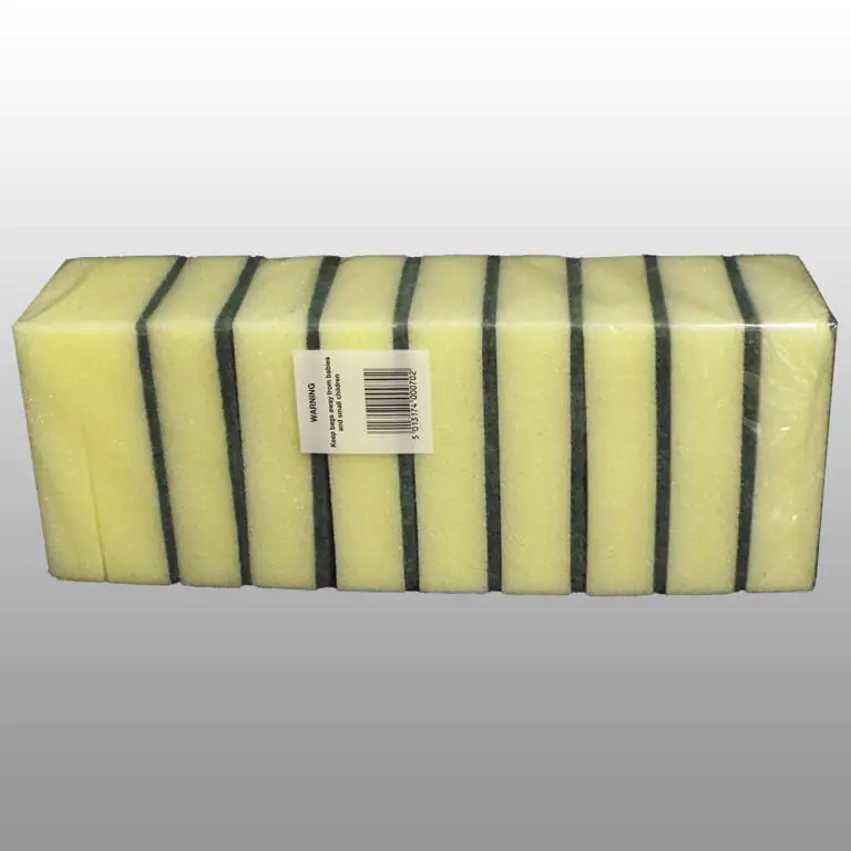 Sponge Scourer Plain Bag 14X9X3.5cm Tuffguy 10
