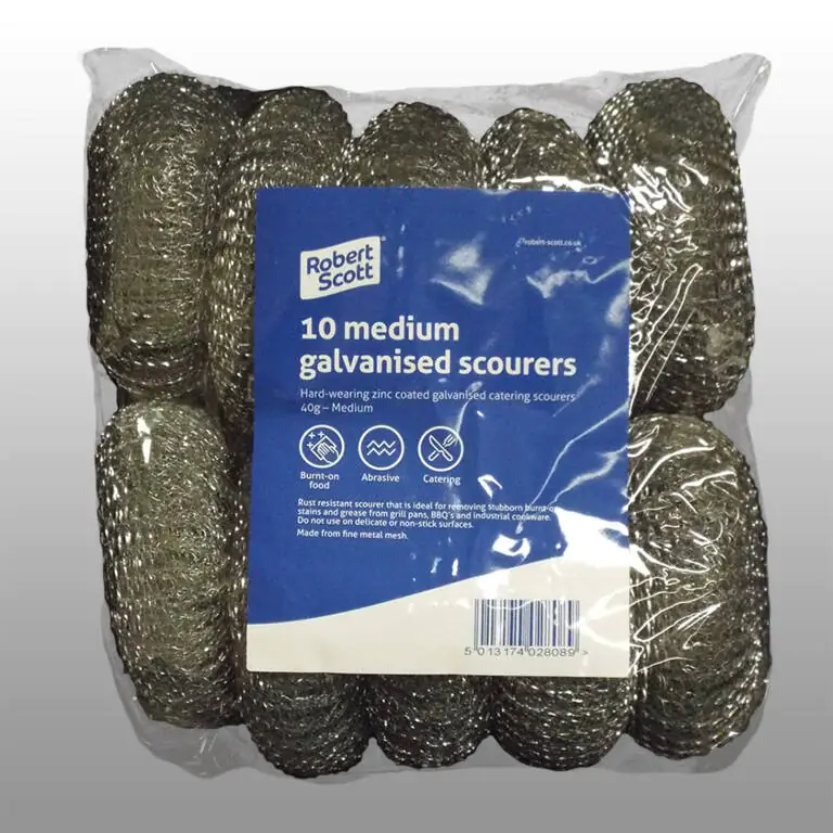 Galvanised Scourer Medium Plain Bag Tuffguy 10