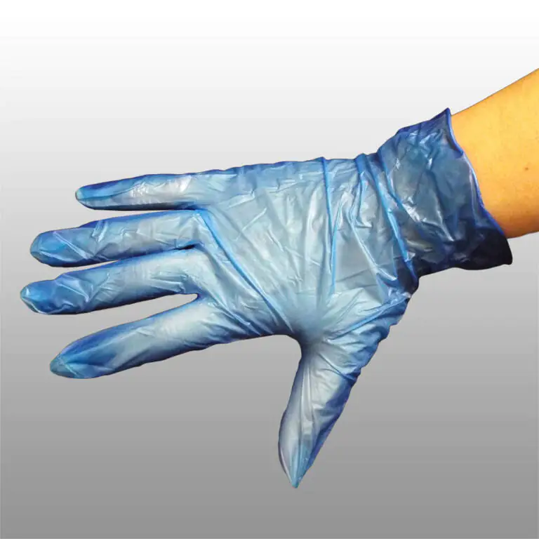 Vinyl BLUE Powder Free Dispos Gloves Large 1000