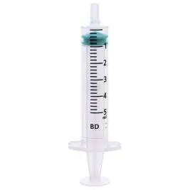 Syringe 5 ml (Luer Slip) (SS) 100