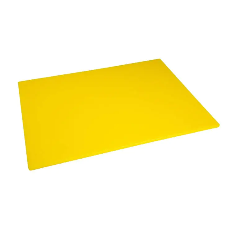 Yellow Low Density Chopping Board