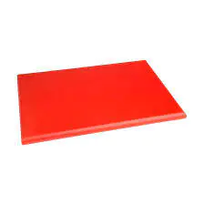 High Density Red Chopping Board Standard 12 Each